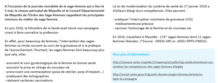 Journée mondiale de la sage-femme : Répéma et le CDOSF rappellent leurs missions et leurs compétences élargies