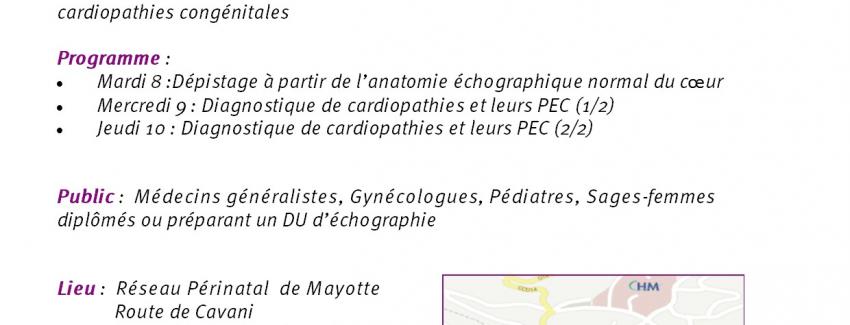 E.P.U Echographie cardiaque foetale