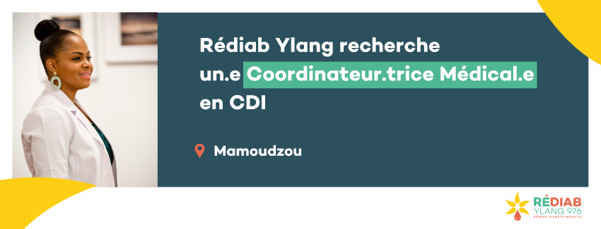 Rédiab Ylang recherche sa/son coordinateur.trice Médical.e