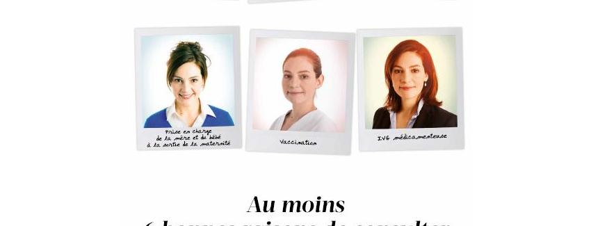 Le Ministère des Affaires Sociales et de la Santé lance sa campagne visant à faire connaitre le rôle des sages-femmes