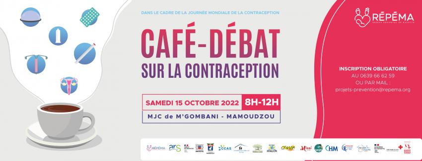 Café débat - Journée mondiale de la contraception