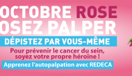 Octobre rose, c'est parti !