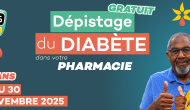 Campagne de dépistage du diabète en pharmacie – Novembre 2025