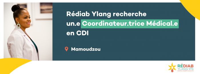 Rédiab Ylang recherche sa/son coordinateur.trice Médical.e