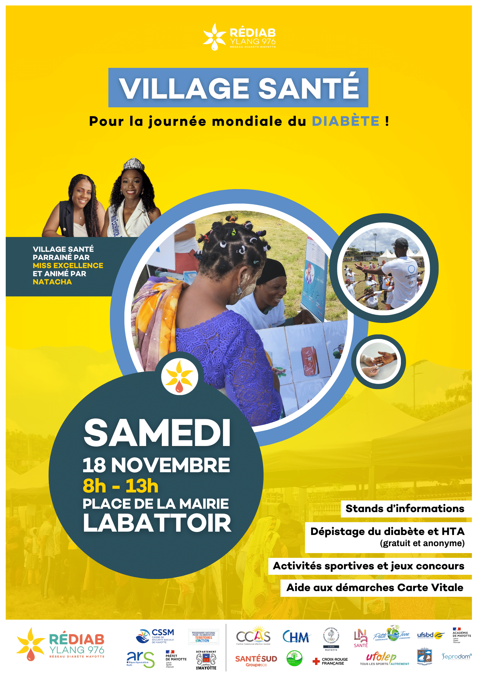 Affiche Village Santé 2023 Affiche Village Santé 2023