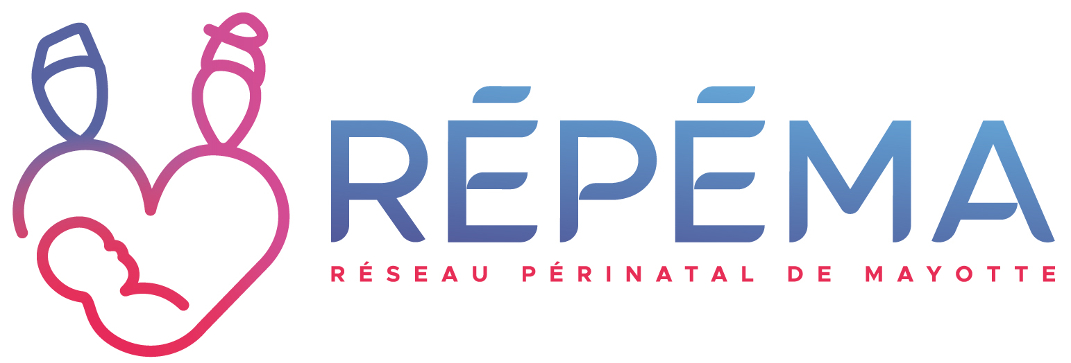 Logo Répéma Logo REPEMA Réseau Périnatal de Mayotte