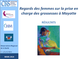 « Regard des femmes sur la prise en charge des grossesses à Mayotte » : les résultats de l’enquête « Regard des femmes sur la prise en charge des grossesses à Mayotte » : les résultats de l’enquête